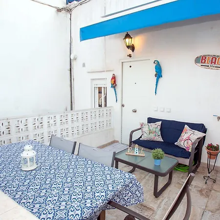 Cadizz - El Faro Del Manteca - Terraza Privada Barrio De La Vina - La Caleta 公寓 加的斯