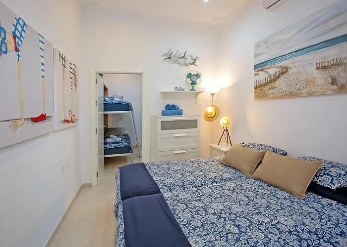 Апартаменты Cadizz - El Faro Del Manteca - Terraza Privada Barrio De La Vina - La Caleta Кадис