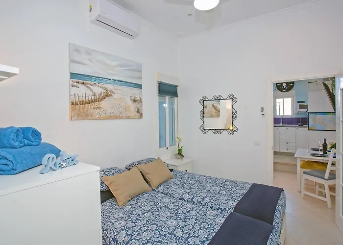 Lejlighed Cadizz - El Faro Del Manteca - Terraza Privada Barrio De La Vina - La Caleta *