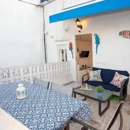 Cadizz - El Faro Del Manteca - Terraza Privada Barrio De La Vina - La Caleta Апартаменты *